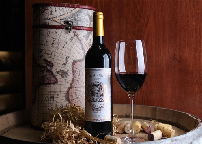 葡萄酒系列-法国特尔波尔多优质干红葡萄酒750ml